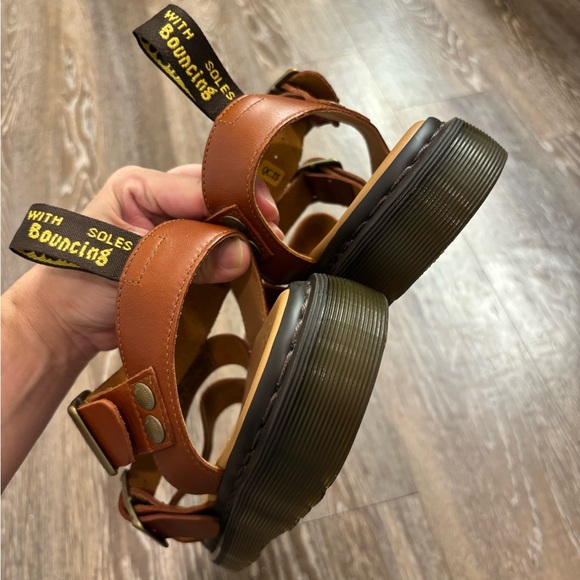 Dr. Martens GRYPHON Analine sandals unisex woman’s size 9 men’s size 8 - Picture 14 of 16